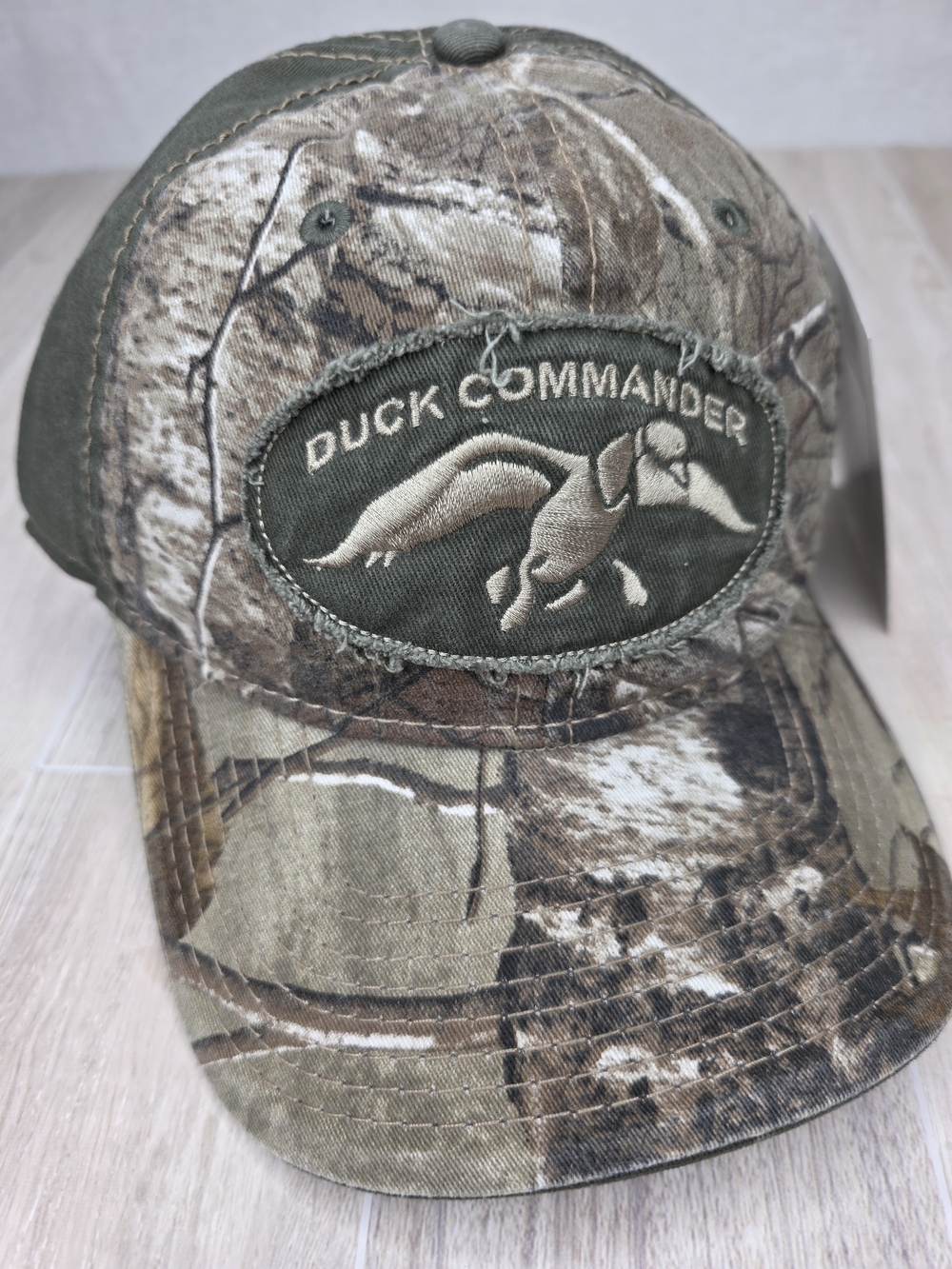 Duck Commander NWT Men's Camo Baseball Cap - Green/Brown